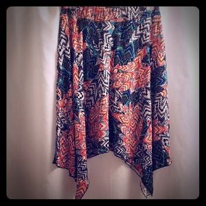 Hot Kiss Tulip hem skirt